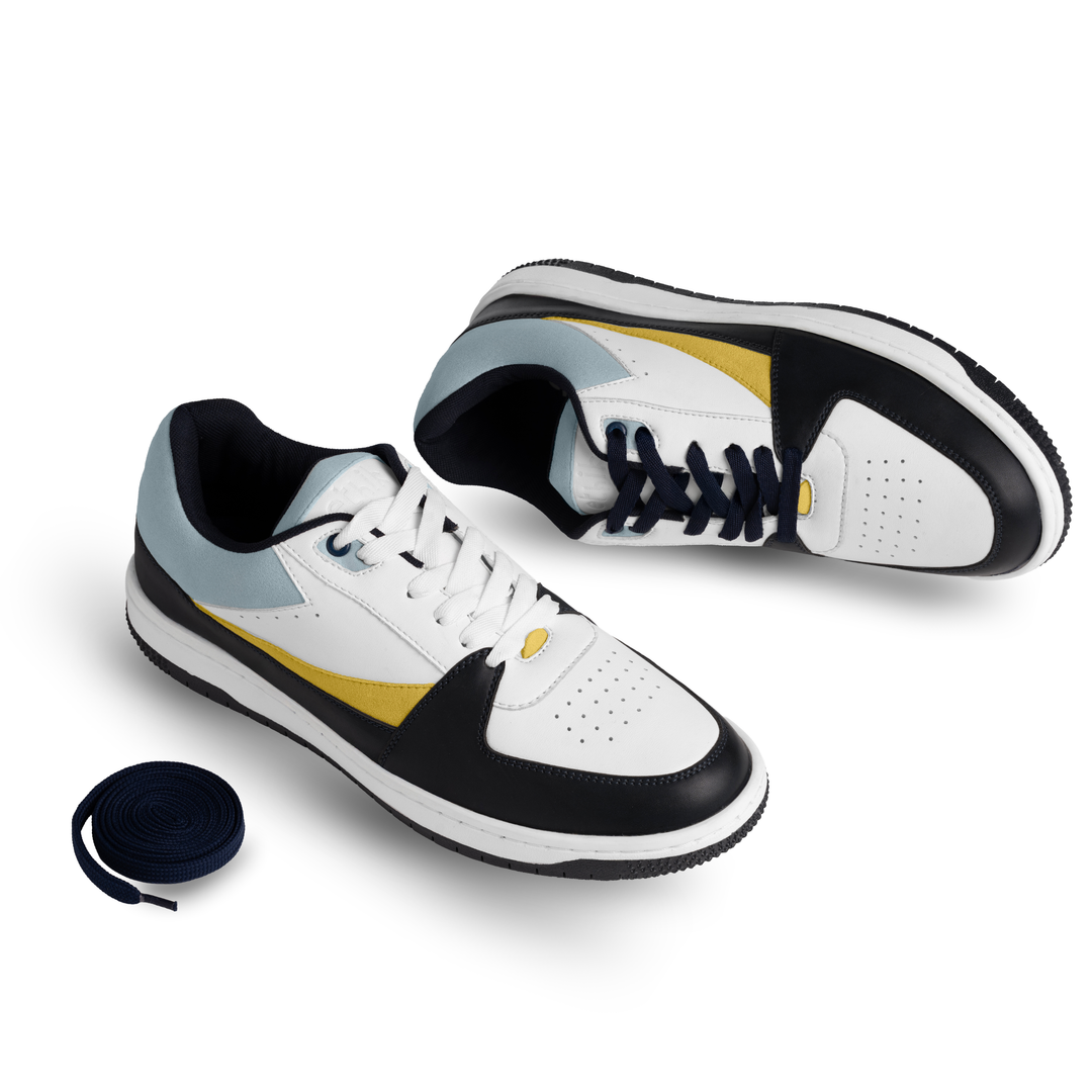Contour Navy Color-Block Sneakers