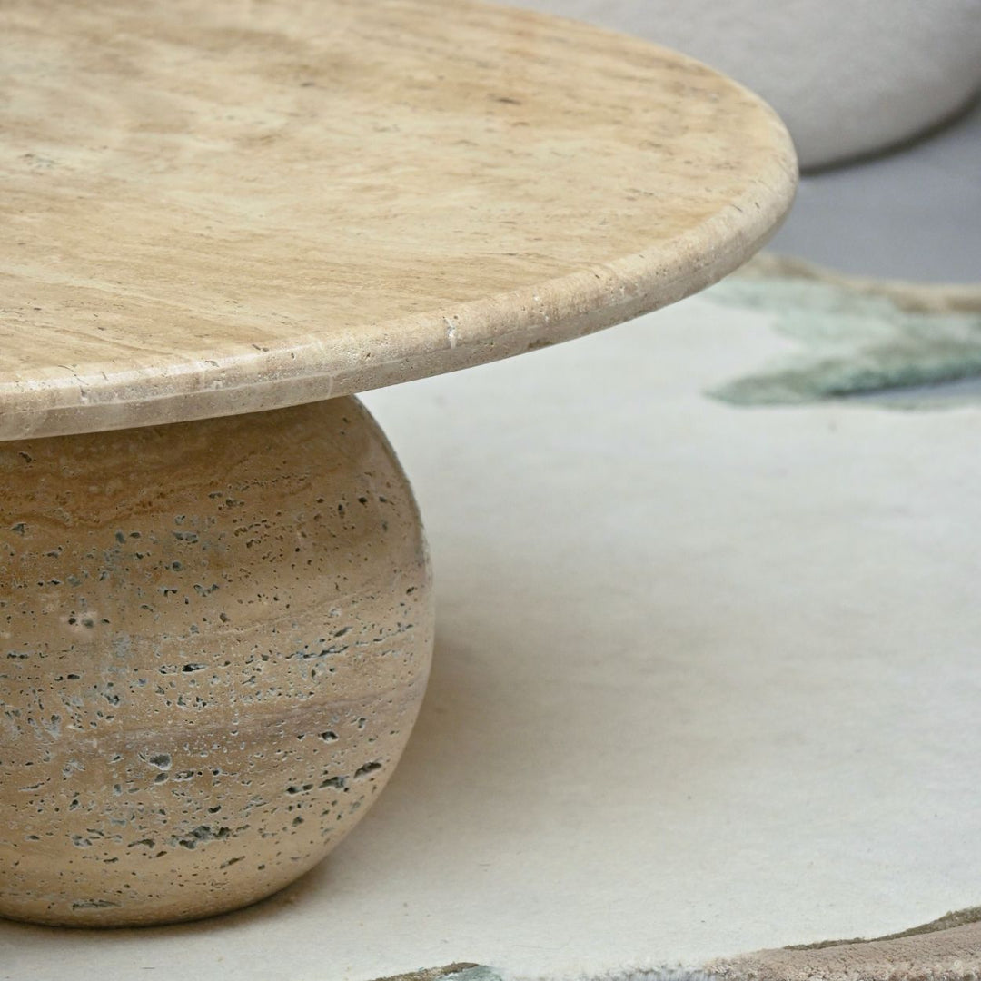 Muun Home Ceres Coffee Table - Travertine