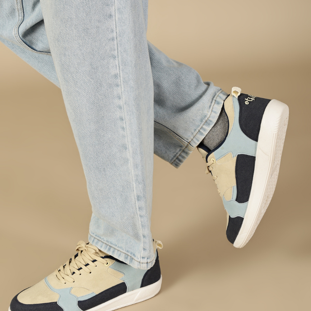 Offcode Ice Blue Suede Sneakers