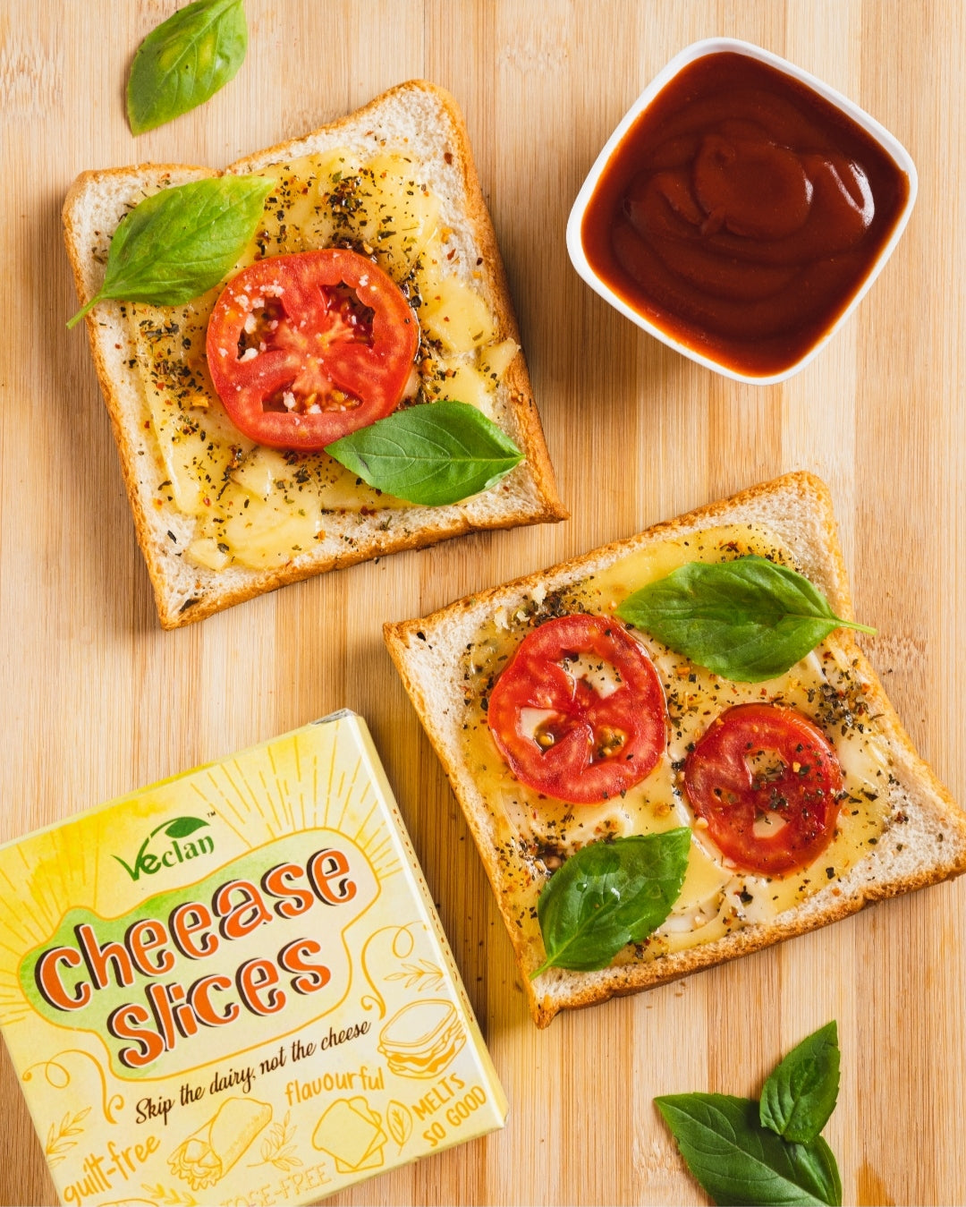 Premium Vegan Cheese Slices -150g