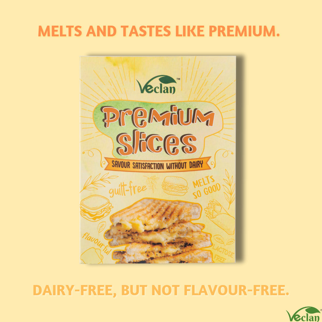 Premium Vegan Cheese Slices -150g