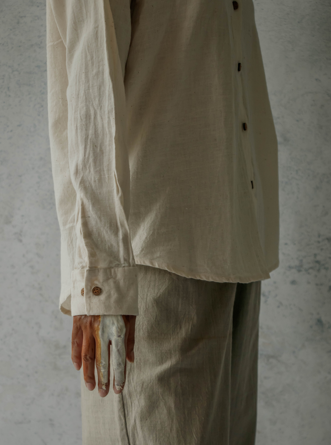 Unborn Studio Undyed - Classic shirt