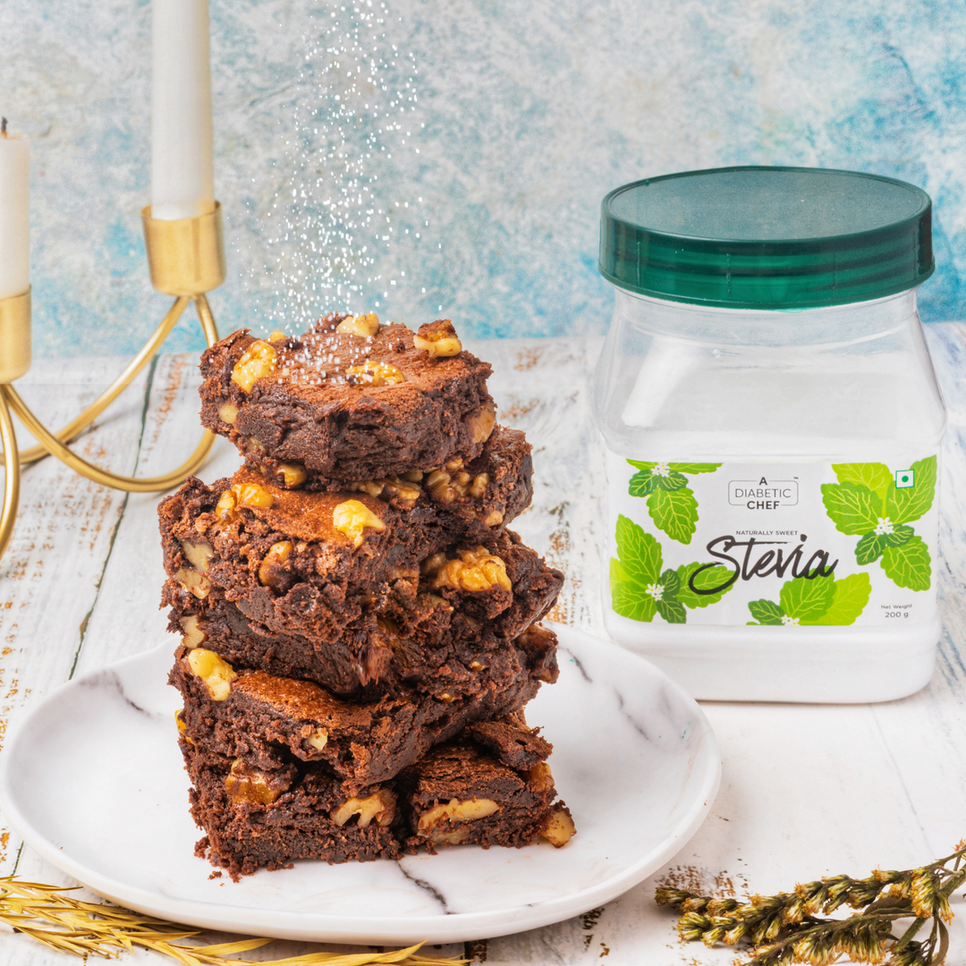 A Diabetic Chef Stevia Sugarfree Powder | Zero Calories Natural Sweetener | Vegan