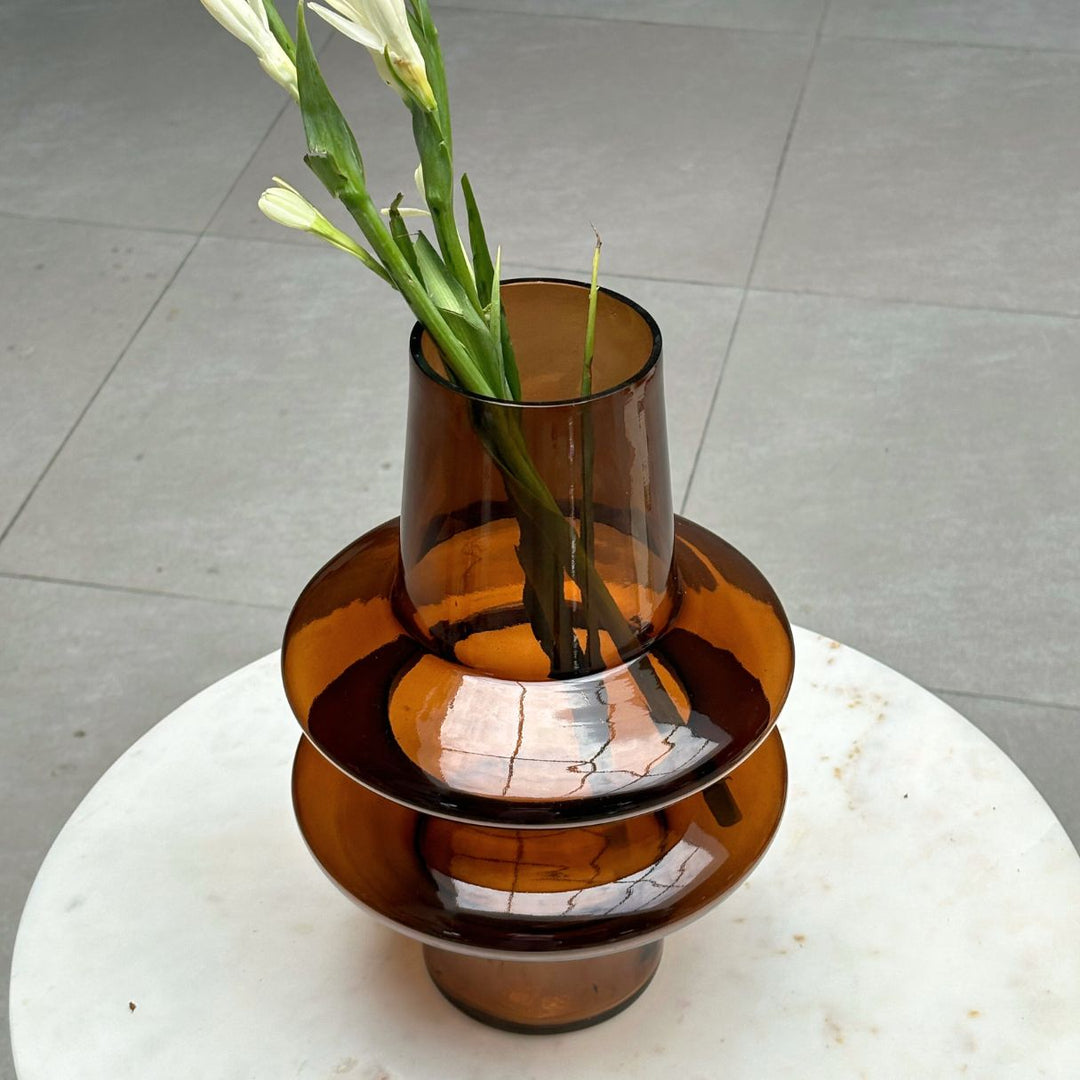 Muun Home Ripple Glass Vase