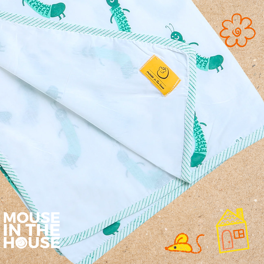 Mouse In The House Taily Caterpillar Swaddle