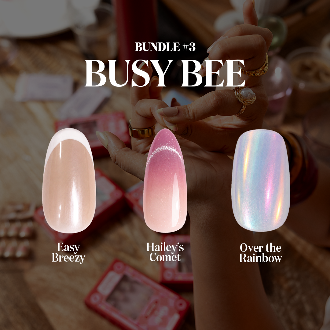 Husn Pari | Long Almond, Press-On Nails