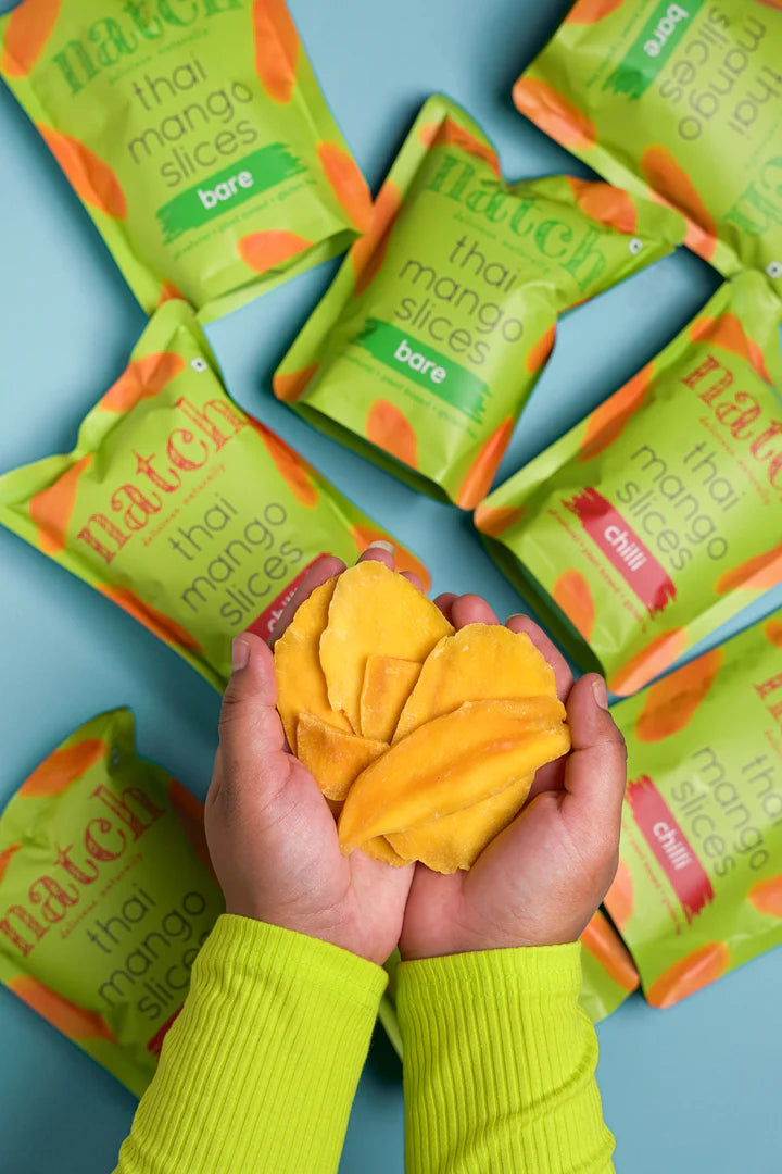 Natch thai mango slices - variety pack (small pack of 2 - 60g)