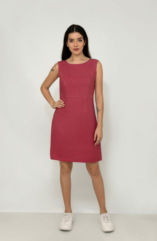 Adam Leaves Jiva- Woman Linen Dress