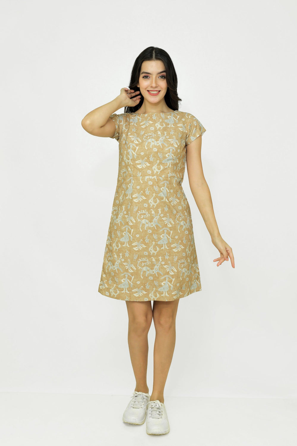 Adam Leaves Luz- Woman Hemp Dress