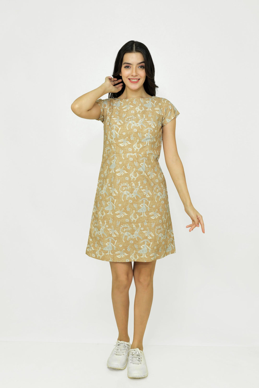 Adam Leaves Luz- Woman Hemp Dress