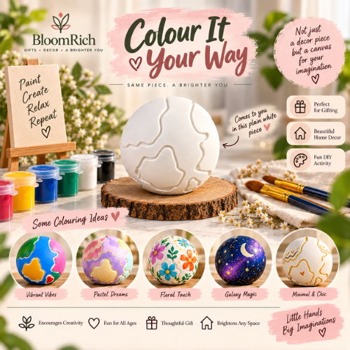 Boule Peinture Creative DIY