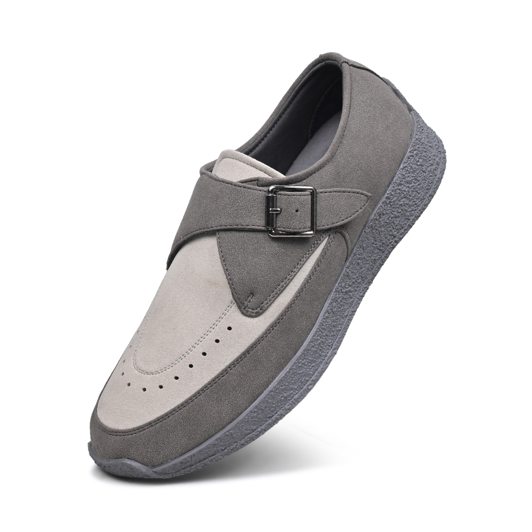 Monkstory Escape Monk Hybrid Sneakers – Charcoal & Light Grey