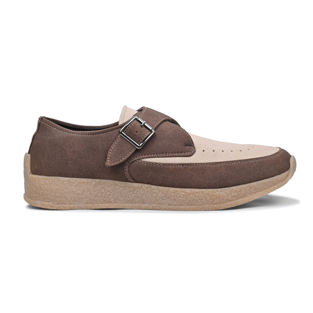 Monkstory Escape Monk Hybrid Sneakers – Brown & Beige