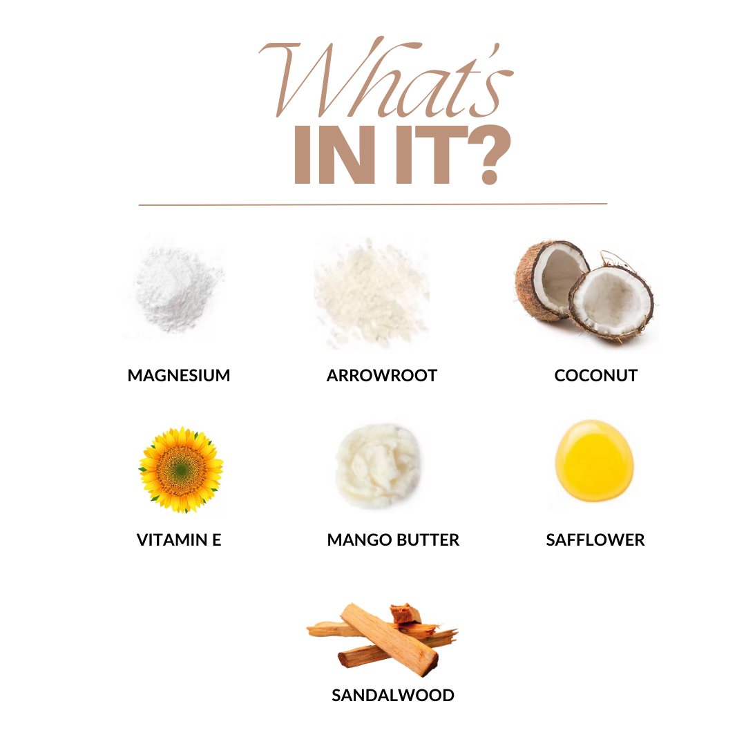 Betterliving And Home Woodsy - Indian Sandalwood Natural Deodorant Enriched With Magnesium & Probiotics