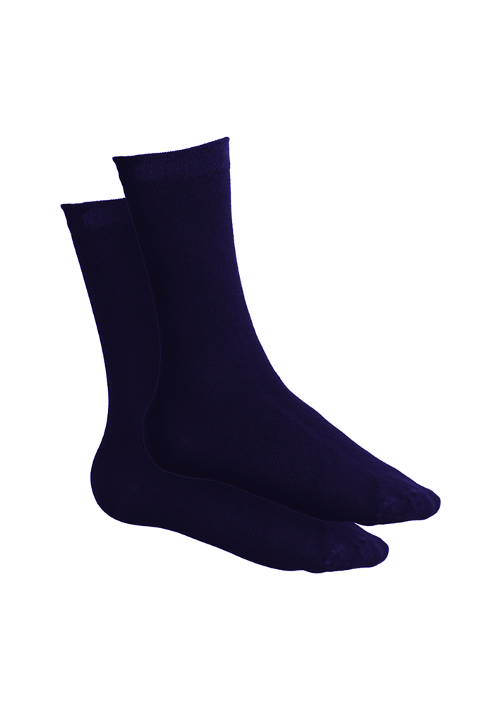Bamboo Fabric Socks | Black and Navy | Pack of 2 – Soft, Breathable