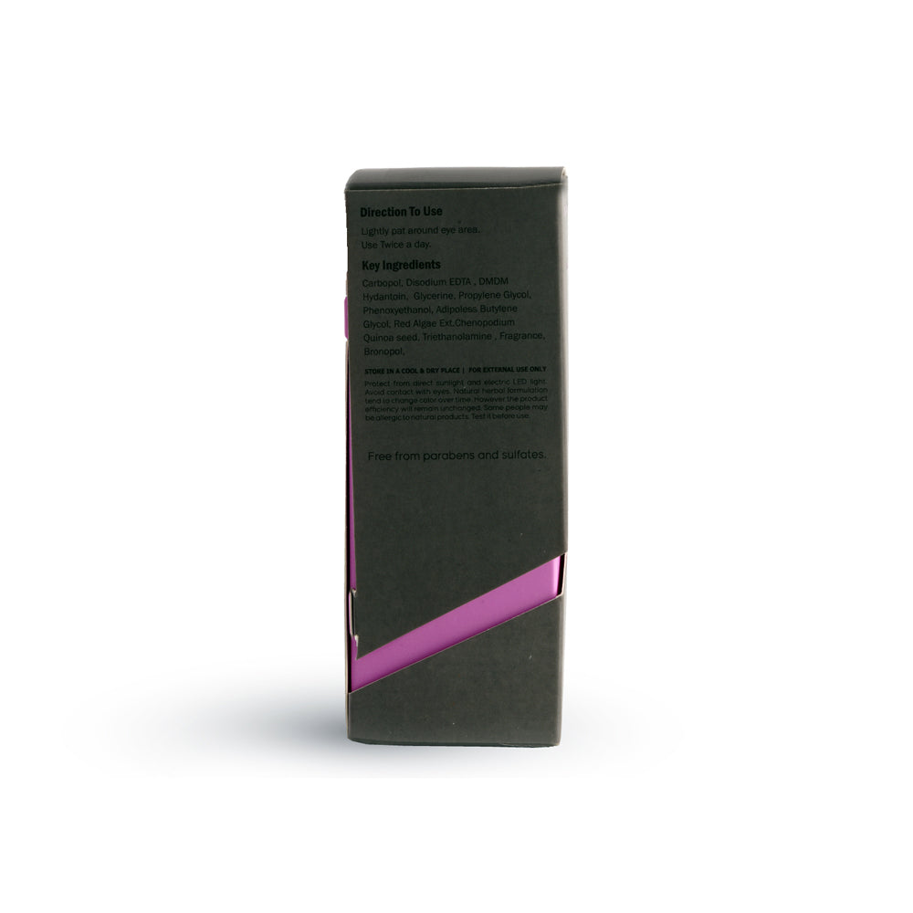 DropDead Naturals Firming Eye Gel | Under-Eye Care | 15 ml