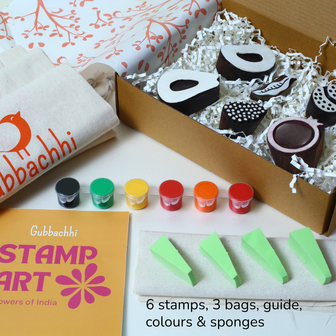 Gubbachhi Stamp art fruits