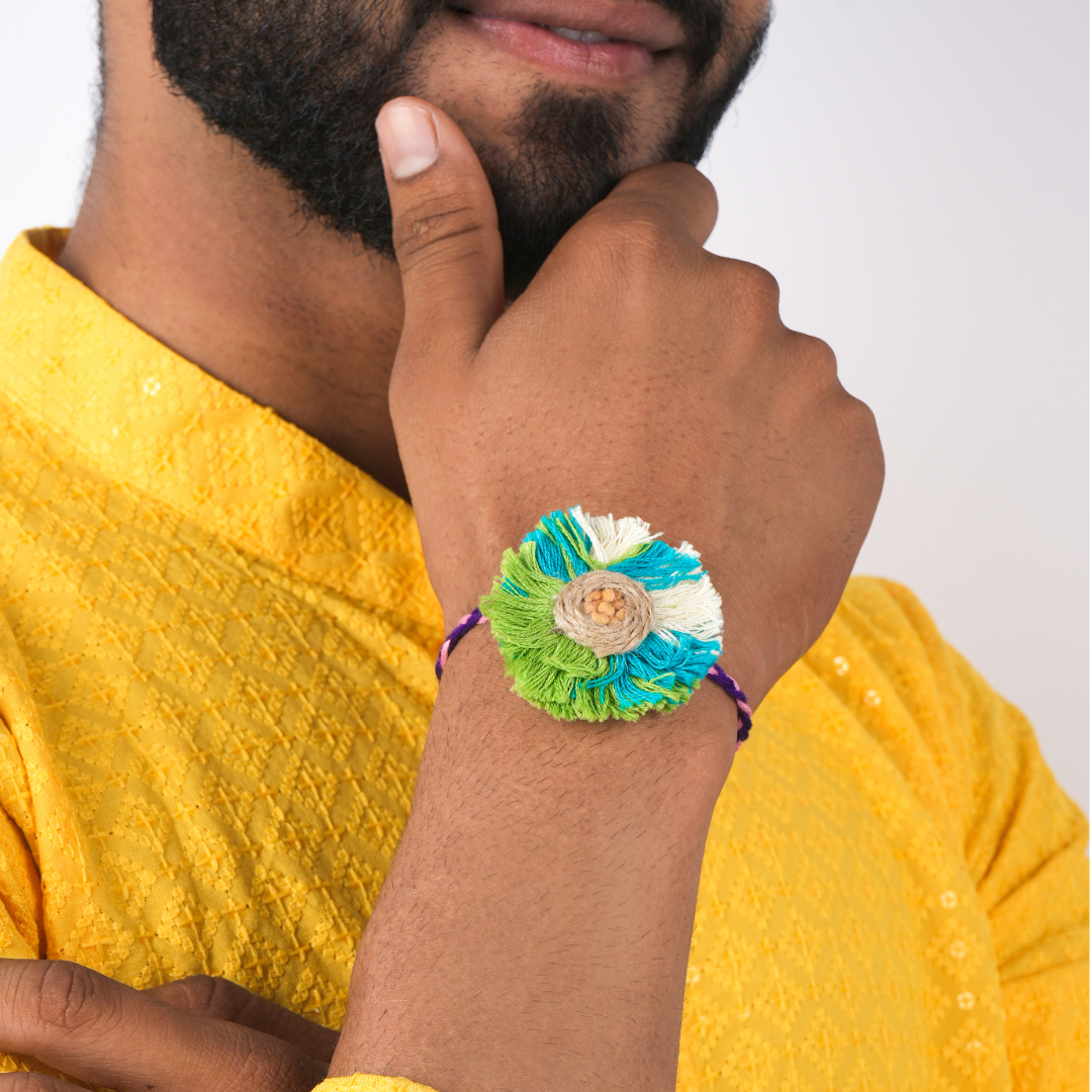 Ecokari Handmade Plantable Seed Rakhi