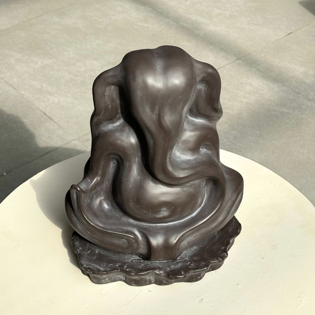 Muun Home Ganesha, Abstract Sculpture by Divyendu Anand