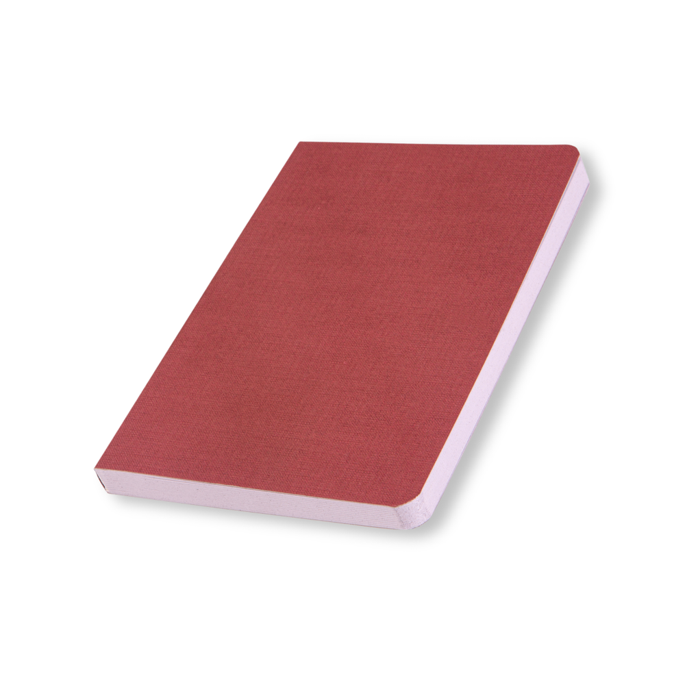 Hōō Living A5 Notebook 160 Pages made from Upcycled Used Sanitary Napkins - Paperboard/Bordeaux Paper Cover