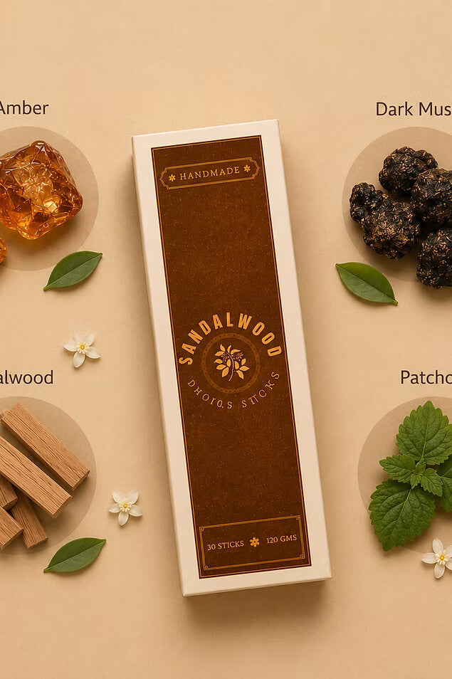Rasa Studio Sandalwood Dhoop Sticks