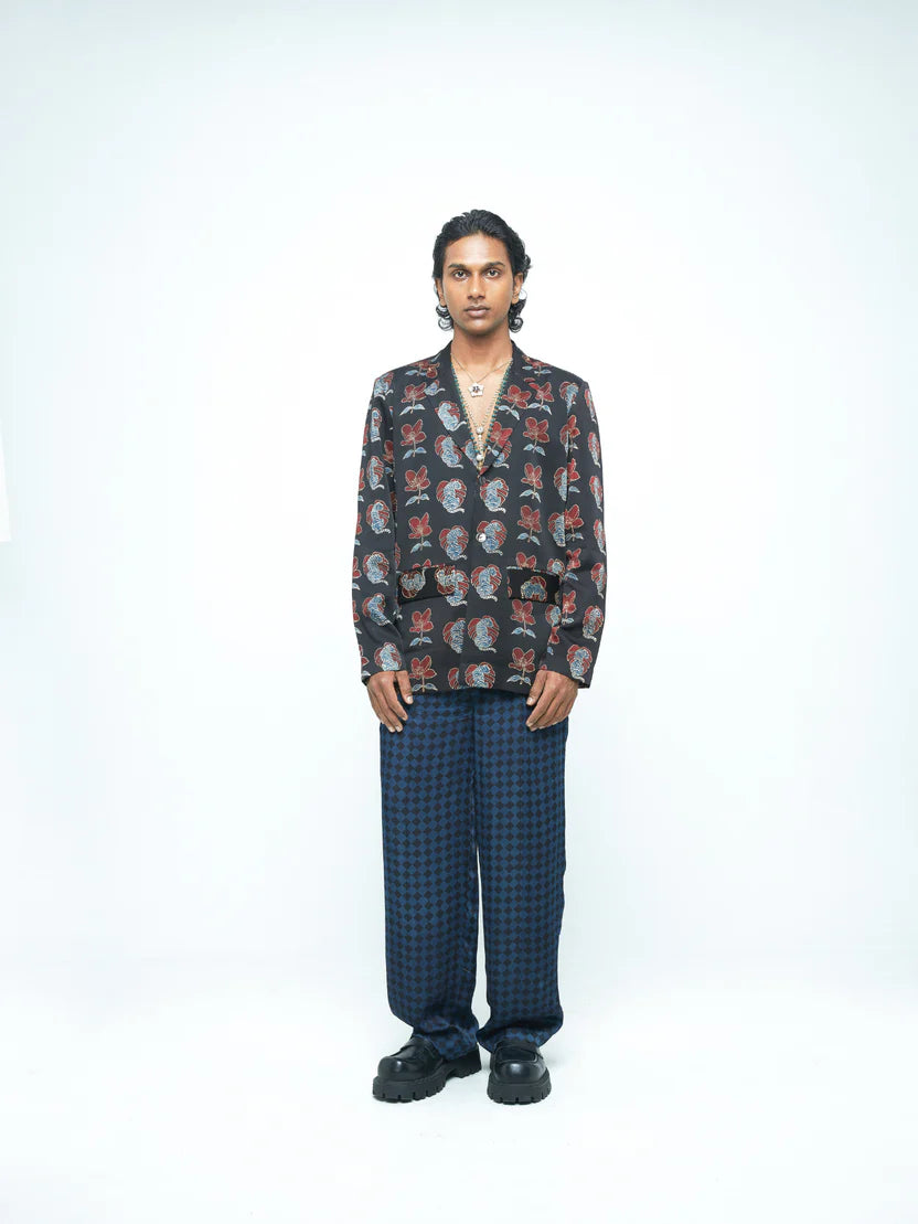 anushé pirani Shadow Pleat Pants