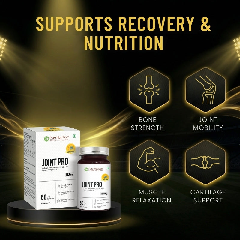 Joint Pro Calcium, Magnesium, Vitamin D3 & K2 | Bone & Joint Health