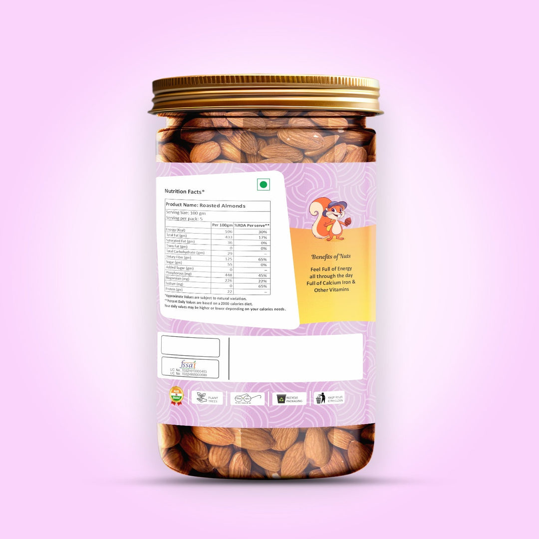 Roasted Californian Almonds 500 g