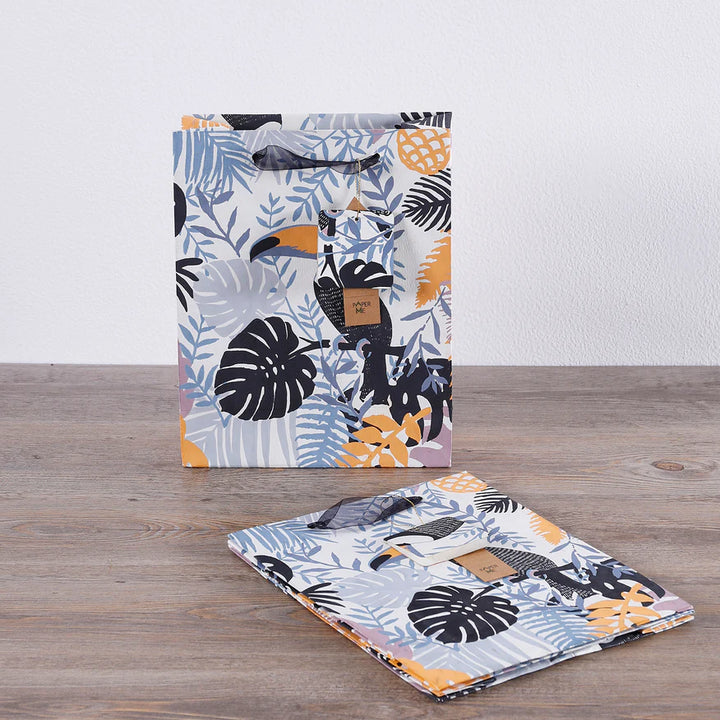 Tropical Medium Gift Bag -  Set of 3