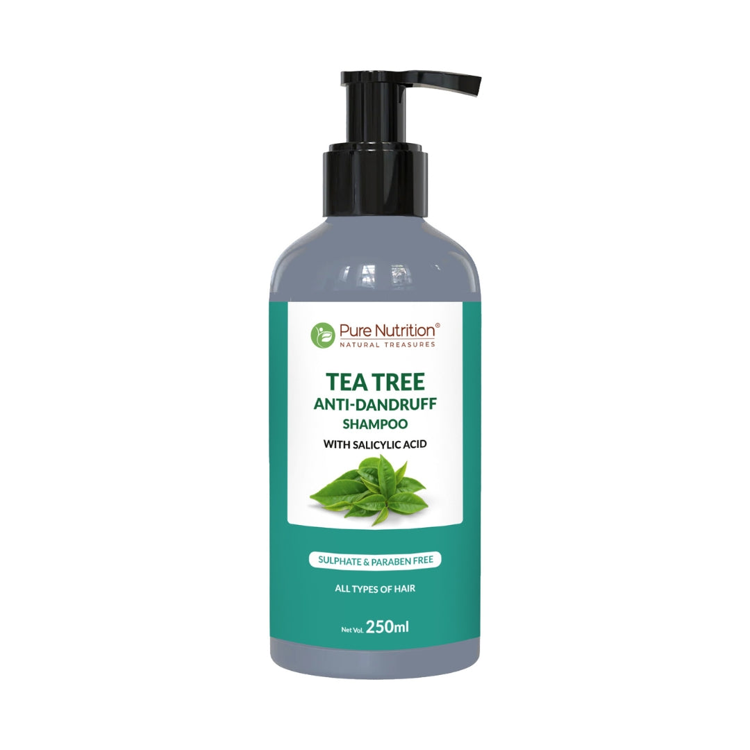 Tea Tree Anti-Dandruff Shampoo – 250ml | Scalp Cleansing & Dandruff Control