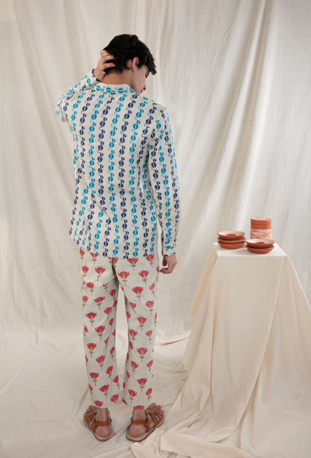 Anushe Pirani Camp Collar Shirt