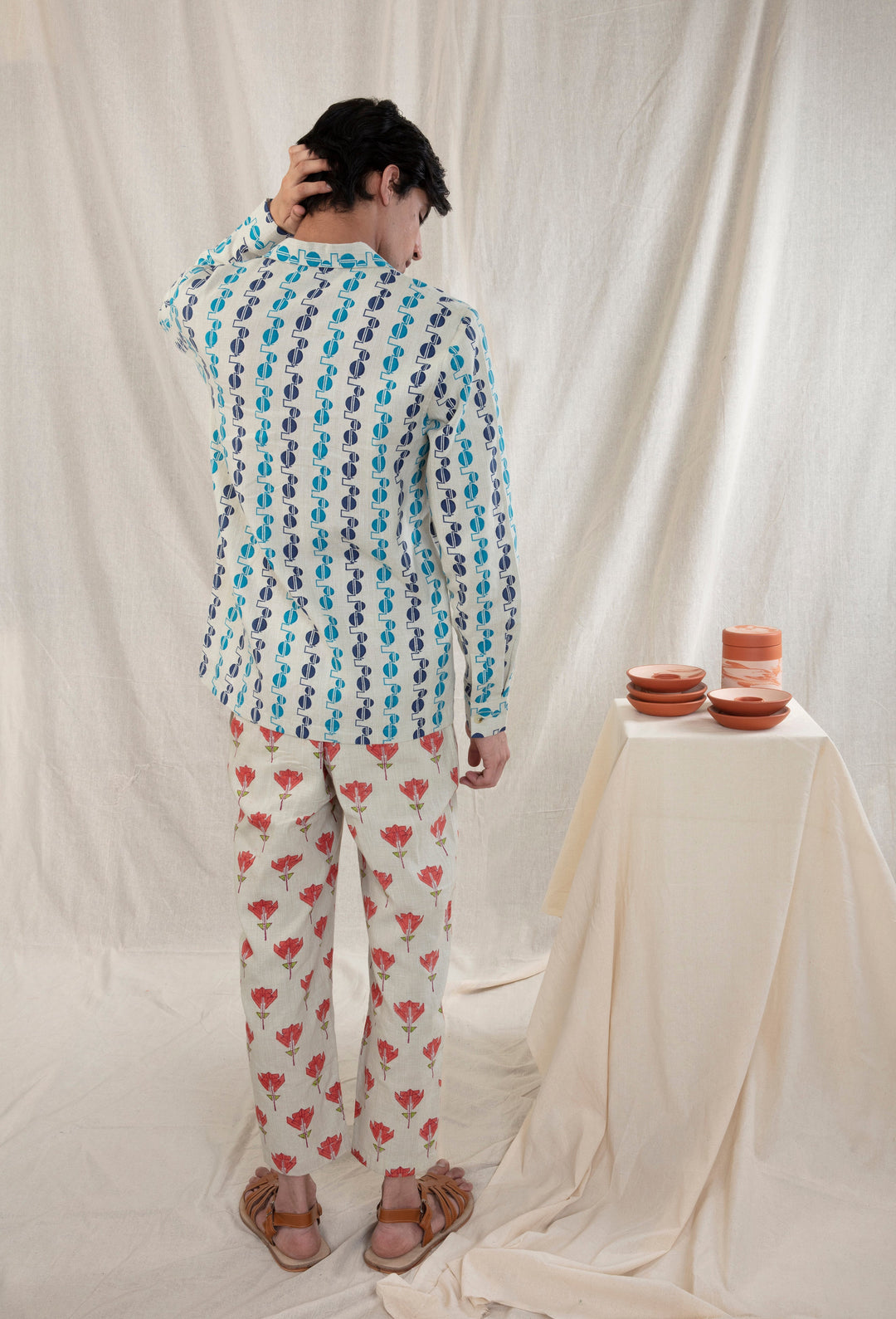 Anushe Pirani Camp Collar Shirt