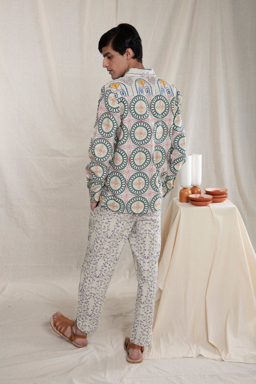 Anushe Pirani Cropped Pants