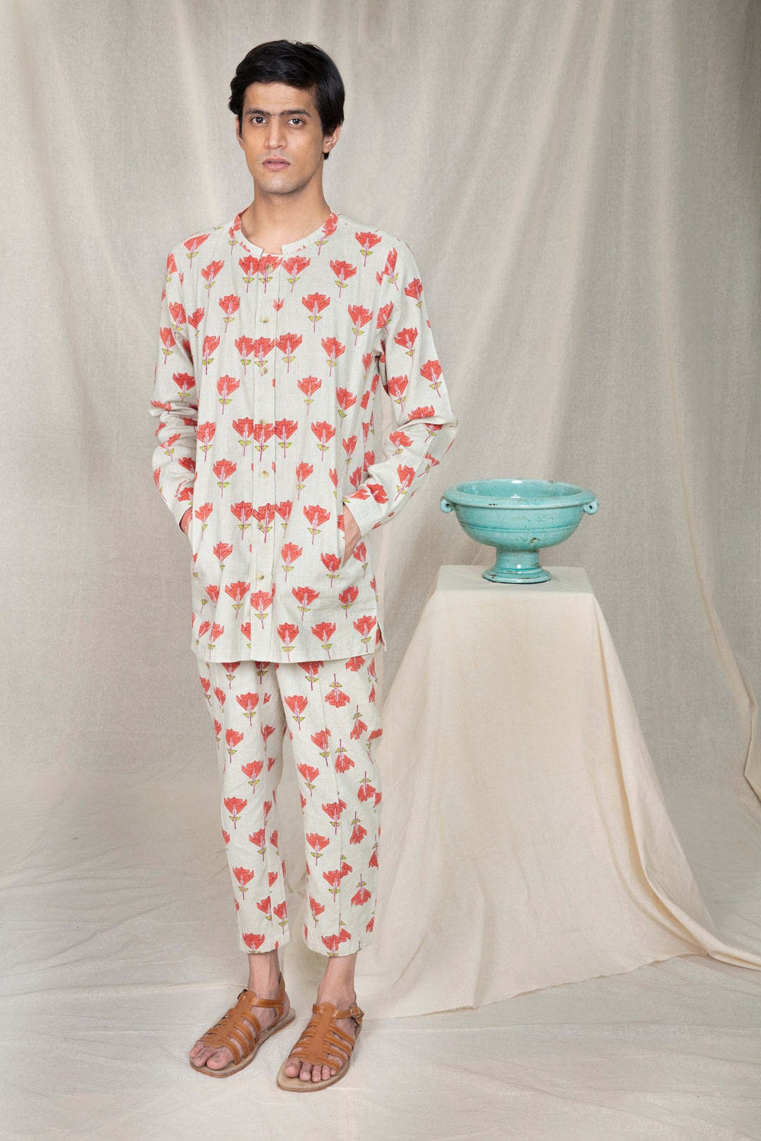 Anushe Pirani Button-up Edge Shirt