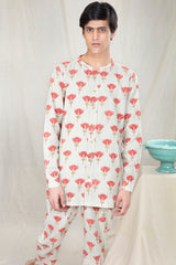 Anushe Pirani Button-up Edge Shirt