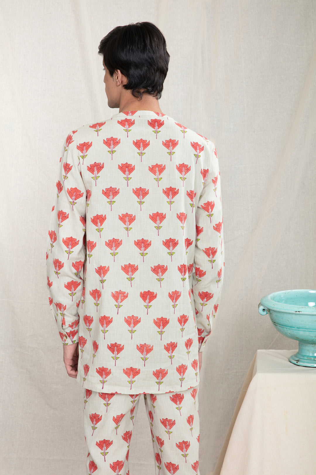 Anushe Pirani Button-up Edge Shirt