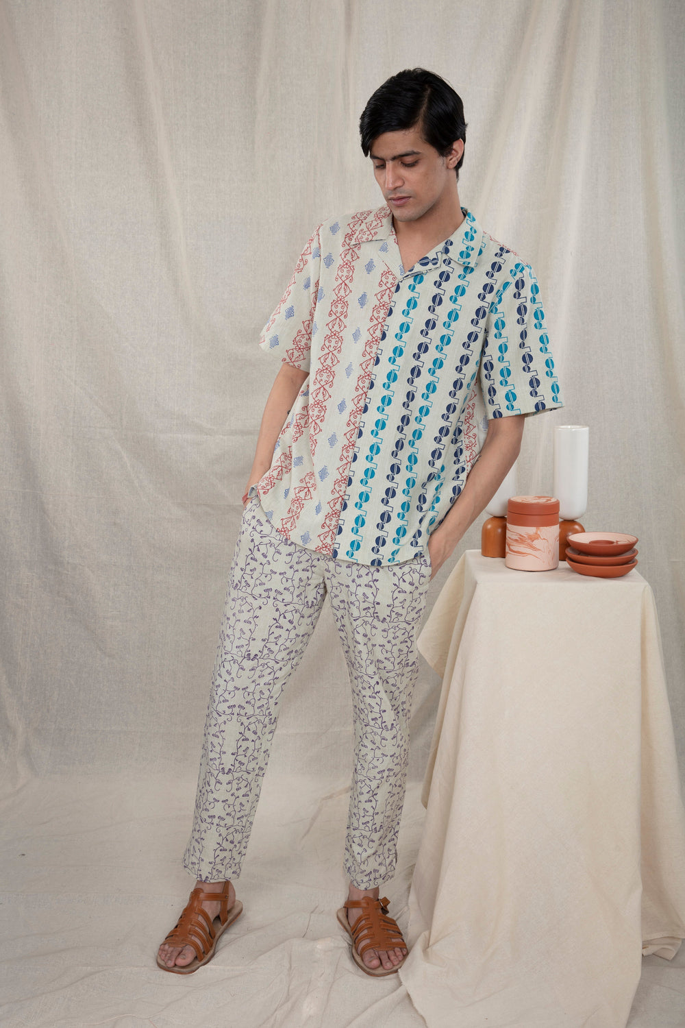 anushé pirani Print Play Shirt