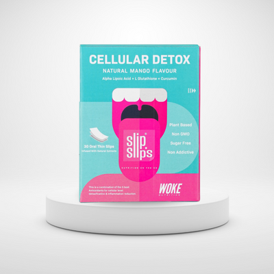 Cellular Detox Oral Strips | Cleanse Toxins and Boost Cellular Health | 30 Slips