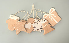 BIRCH & BUG Christmas Ornaments Set of 6