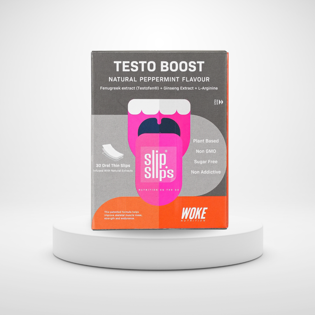 Testo Boost Oral Strips | Increase Muscle Mass, Strength, and Endurance | 30 Slips