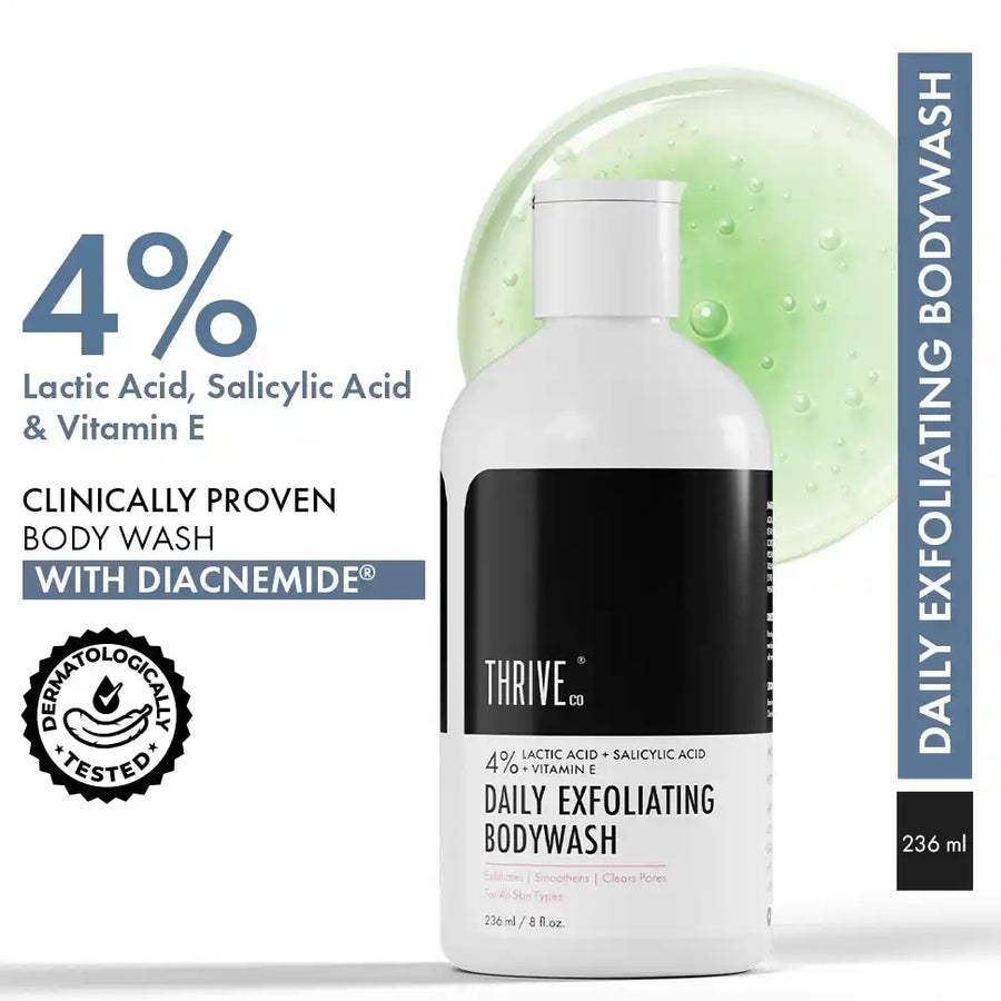 ThriveCo Daily Gentle Exfoliating Body Wash, 236ml, Pack Of 1