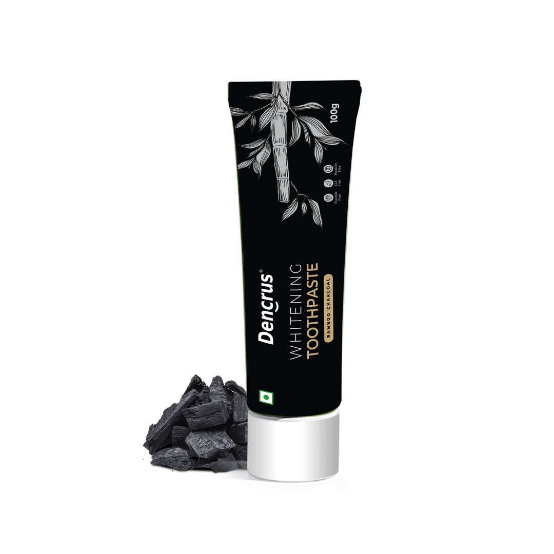 Dencrus Bamboo Charcoal Toothpaste - 100 gm