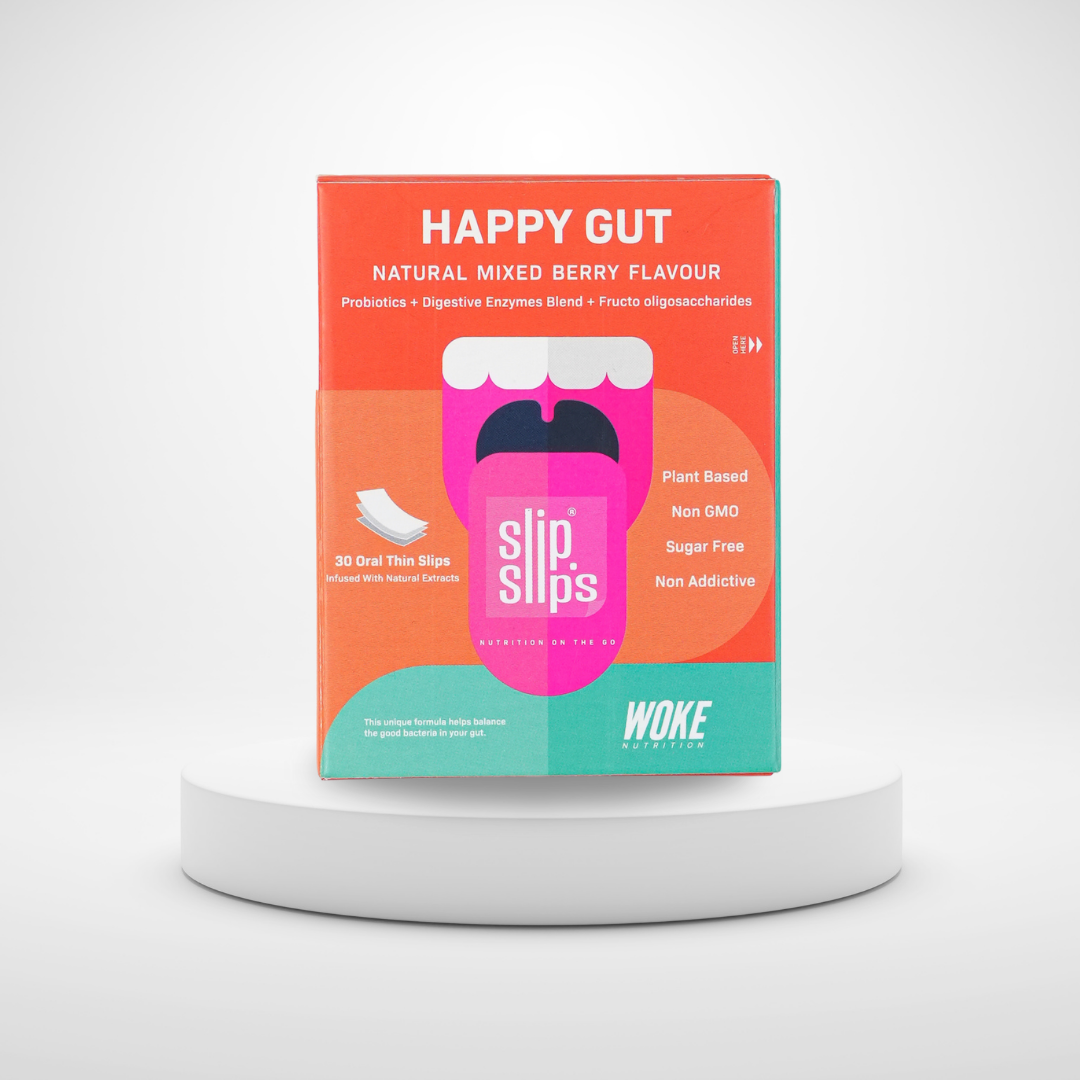Happy Gut Oral Strips | Improve Digestion and Boost Gut Health