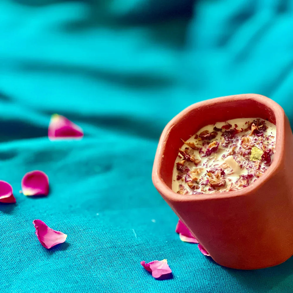 Pravaah Rowan | Hand-Poured Soy Wax Candle | Sandalwood