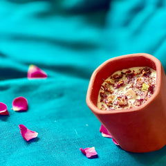 Pravaah Rowan | Hand-Poured Soy Wax Candle | Sandalwood