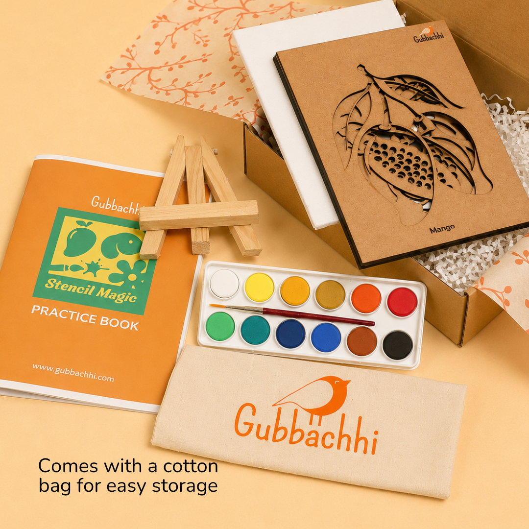 Gubbachhi Stencil Magic Fruits
