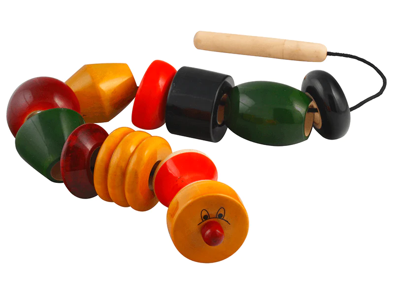 Fairkraft Creations Beadler | Wooden toys for Kids | Channapatna toys