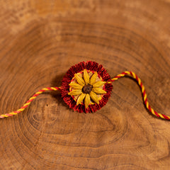 Surajmukhi Plantable Rakhi | Eco-Friendly Handmade Rakhi with Seeds | Sustainable Rakshabandhan 2026 | Scrapshala