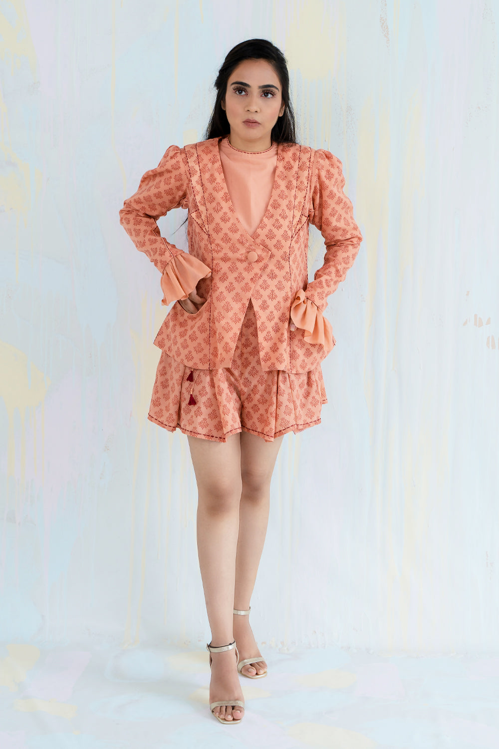 ITIDOR ala Blazer- Peplum Styled Blazer