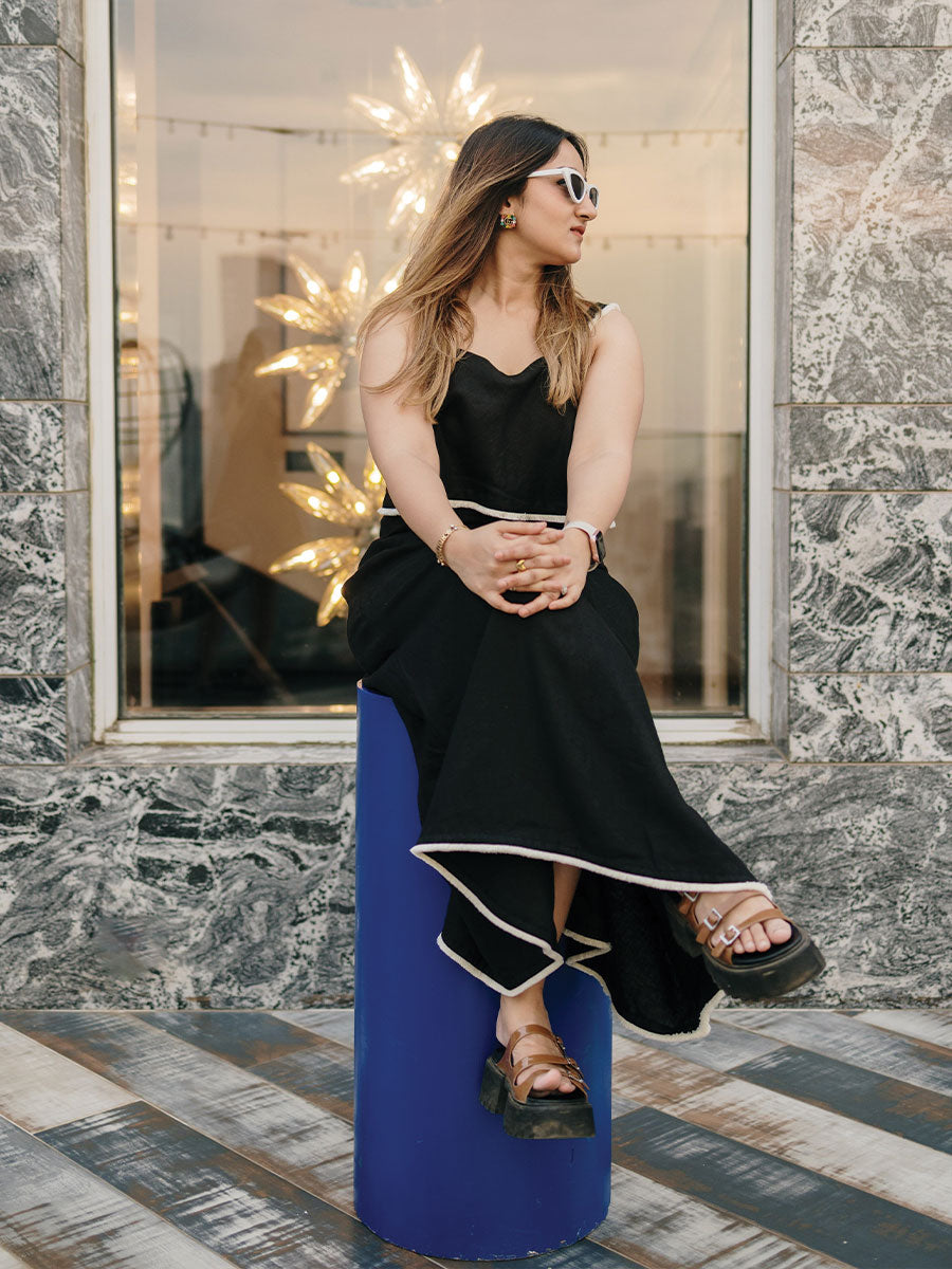 LINEN SKIRT CO-ORD SET